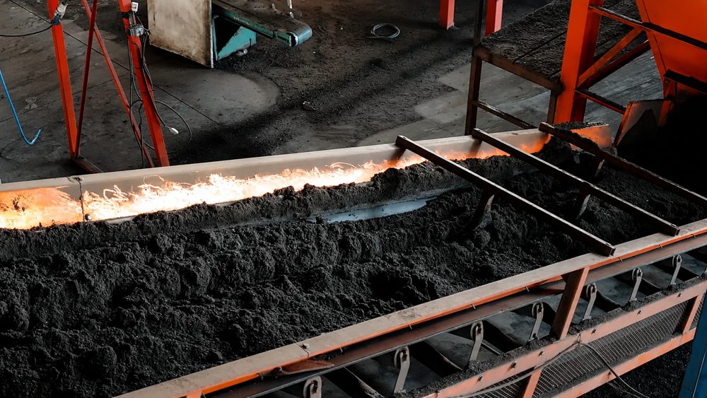 Pátio de produção de substratos Mogifertil