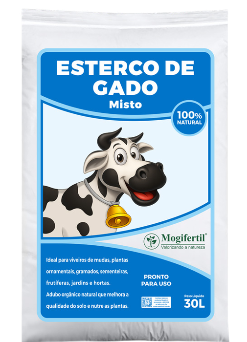 Esterco de Gado Misto — Estercos e Húmus Mogifertil
