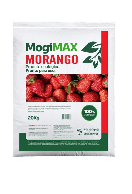 MogiMAX Morango Calhas — MogiMAX Profissional - Substratos por Cultura Mogifertil