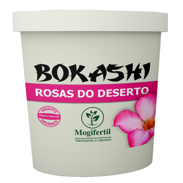 Bokashi Rosas do Deserto