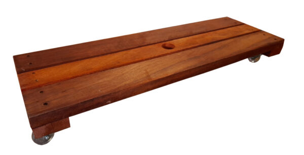 Suporte para Jardineira Retangular - Rodízio Gel